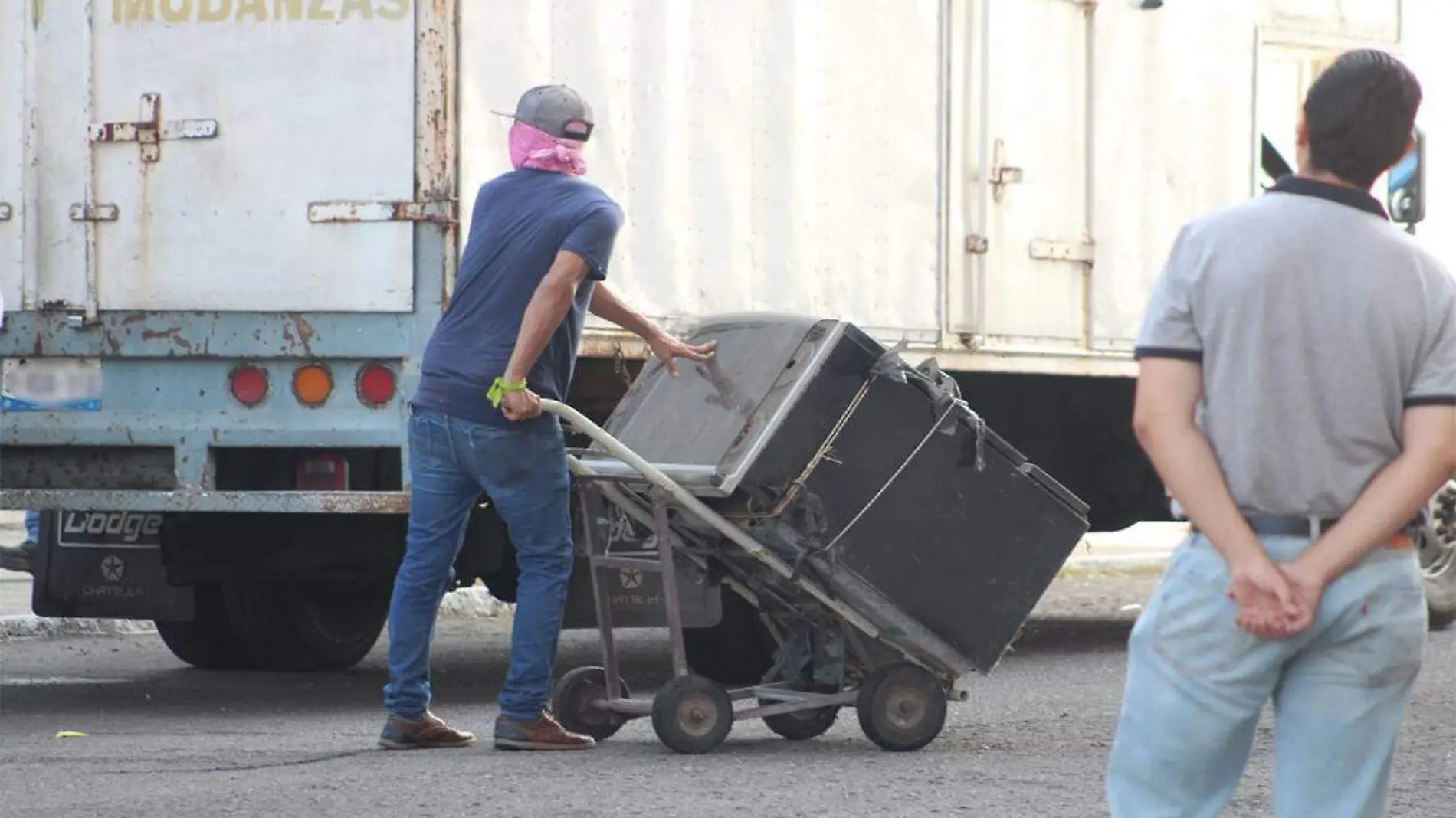 Desalojo comerciantes Veracruz